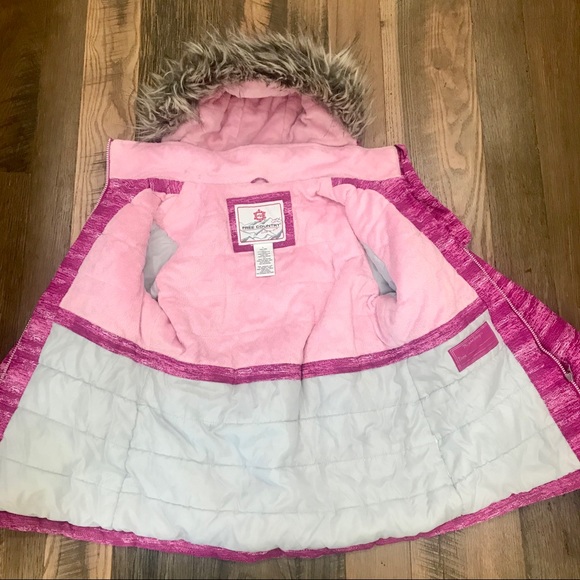 Free Country Winter Coat girl 14-16 - Picture 2 of 6